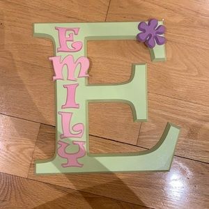 Custom “Emily” wall decoration